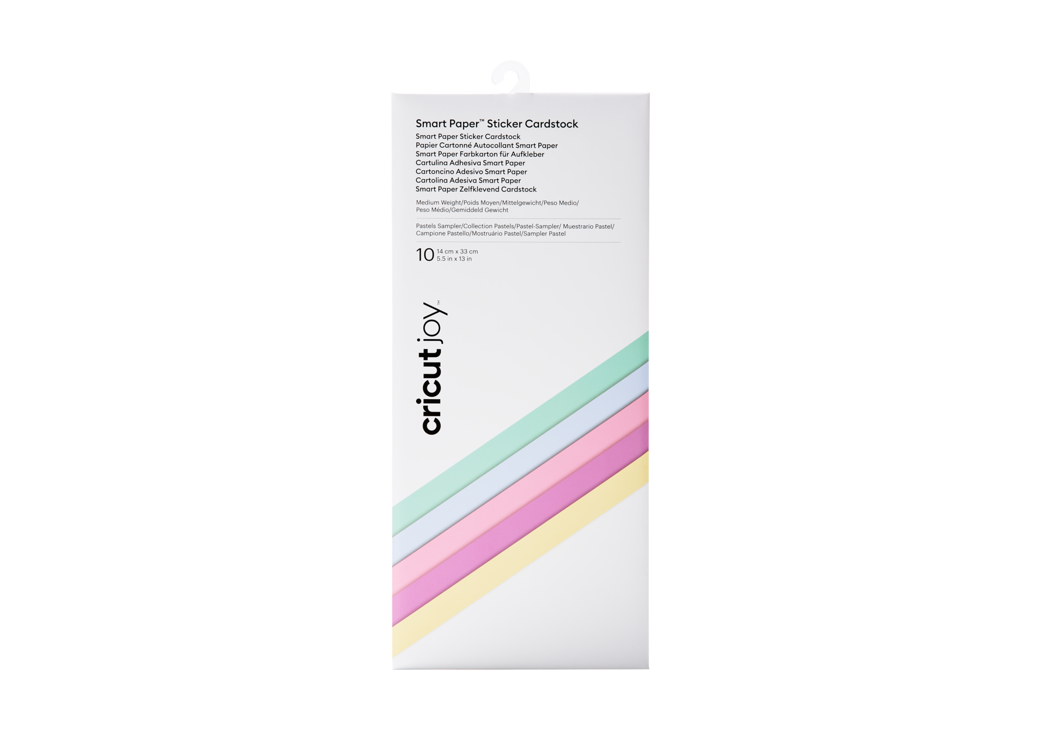 Cricut Joy Smart Paper 5.5 x 13 Pastels Sticker Cardstock Sheets