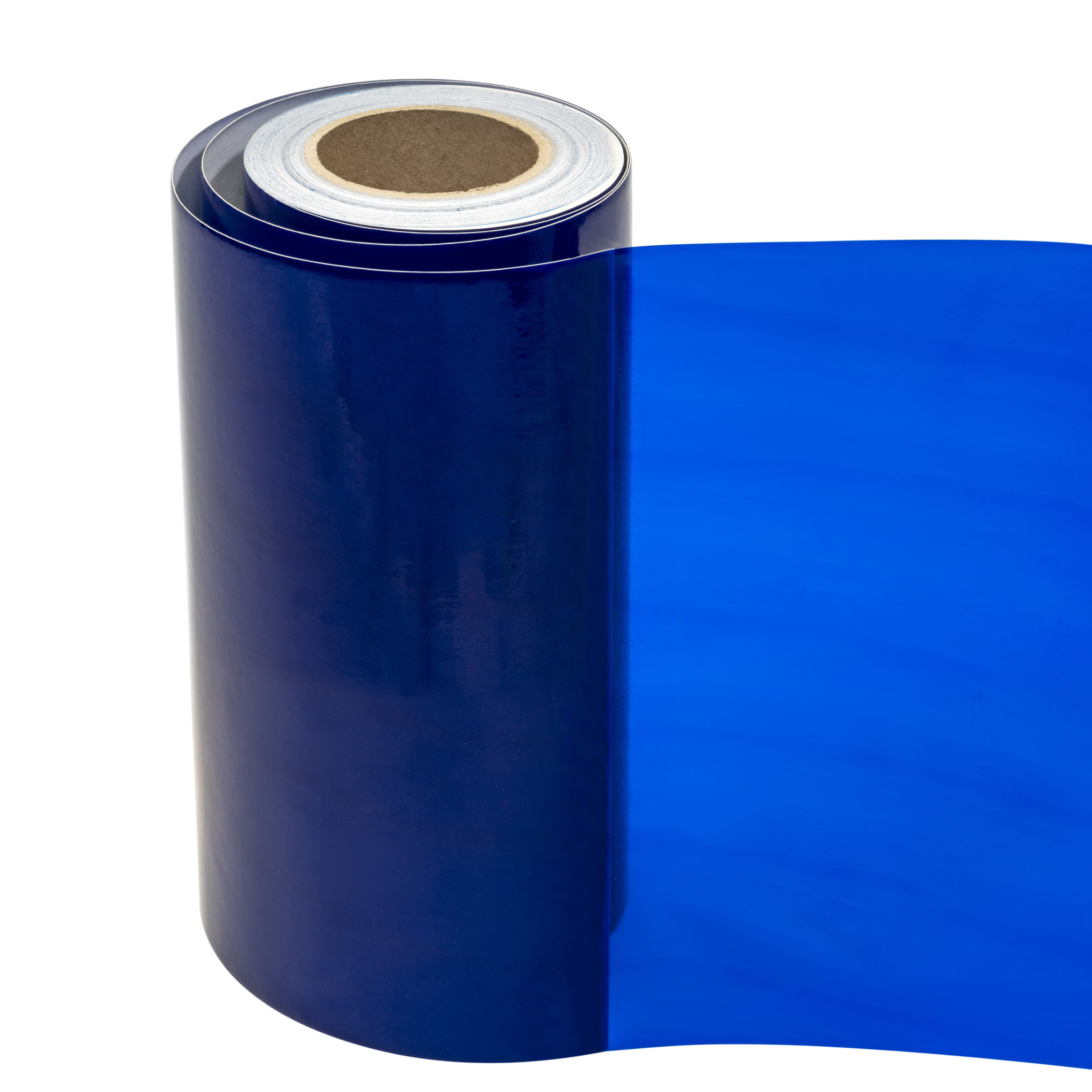 PVC folie transparant licht blauw E063 - 1220x530x0,10mm