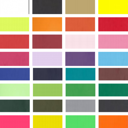 Flexfolie Standaard effen kleuren ca 5 m x 7 cm Flexfolie Standaard effen kleuren ca 5 m x 7 cm