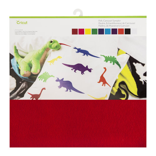 Cricut Cricut Felt (Vilt) Carousel Sampler 30,5 x 30,5 cm | 2003830