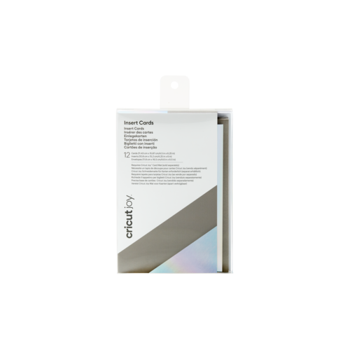 Cricut Cricut Insert Cards Large Grey/Silver Holographic R30| 2008799 Cricut Cricut Insert Cards Large Grey/Silver Holographic R30| 2008799