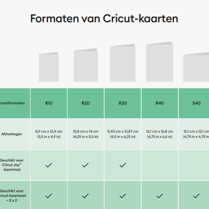 Cricut Cricut FOIL Transfer Insert Cards Royal Flush (R30-Large-A6)| 2009208