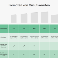 Cricut Cricut Insert Cards Medium Grey Silver Holographic R20 | 2008043