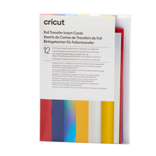 Cricut Cricut FOIL Transfer Insert Cards Celebration R40 | 2009477