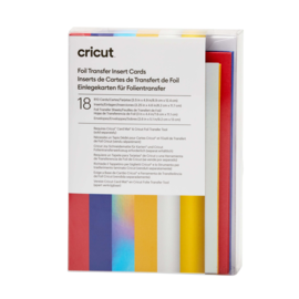 Cricut FOIL Transfer Insert Cards Celebration R10-8,9 x 12,4 cm| 2009476