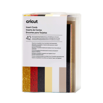 Cricut Cricut Insert Cards Glitz & Glam R10 - 8,9 x 12,4 cm | 2009466