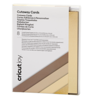 Cricut Cricut Cutaway Cards Neutrals R20-A2 (10 pieces) | 2008855