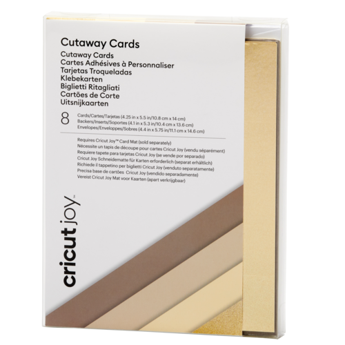 Cricut Cricut Cutaway Cards Neutrals R20 | 2008855