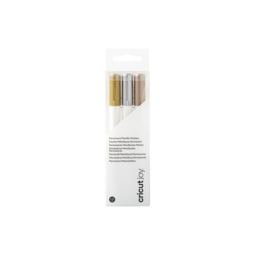 Cricut Cricut Joy Permanent Metallic Markers 1,0 (Gold, Silver, Copper)| 2010010