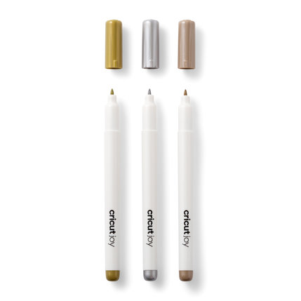 Cricut Cricut Joy Permanent Metallic Markers 1,0 (Gold, Silver, Copper)| 2010010