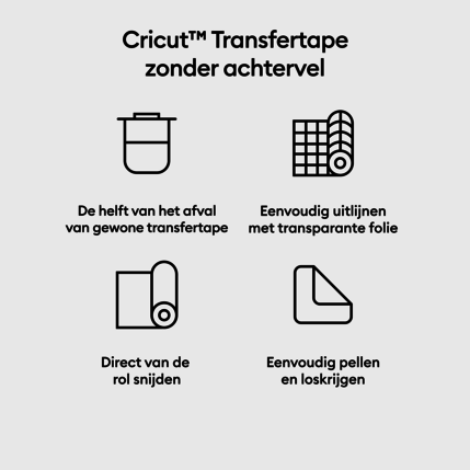 Cricut Cricut Joy Transfer Tape Linerless 304 x 14 cm | 2010039