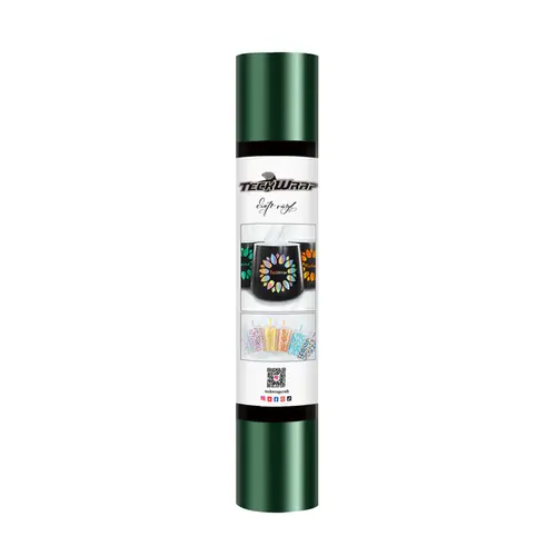 TeckWrap TeckWrap Metallic Satin Chrome Adhesive Vinyl Dark Green