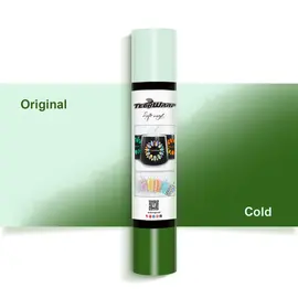 TeckWrap Cold Color Changing Adhesive Vinyl Green