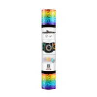 TeckWrap TeckWrap Holo Rainbow Pattern Adhesive Vinyl Rainbow Leopard