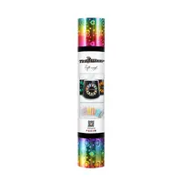 TeckWrap TeckWrap Holo Rainbow Pattern Adhesive Vinyl Rainbow Hearts