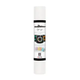 TeckWrap Glitter Adhesive Craft Vinyl White