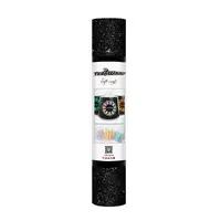 TeckWrap TeckWrap Glitter Adshesive Craft Vinyl Black