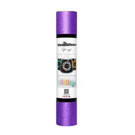 TeckWrap Glitter Adhesive Craft Vinyl Grape