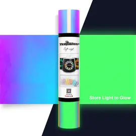 TeckWrap Opal Glow in the Dark Vinyl Opal White
