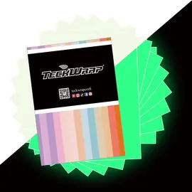 TeckWrap Inkjet Printable Sticker Vinyl Glow in the Dark