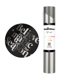 TeckWrap TeckWrap Metallic Pearlescent Heat Transfer Vinyl Simple Grey (textielfolie) TeckWrap Metallic Pearlescent Heat Transfer Vinyl Simple Grey (textielfolie)