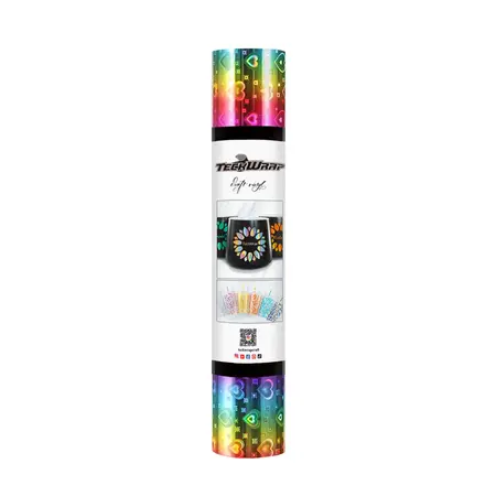 TeckWrap Holo Rainbow Pattern Adhesive Vinyl