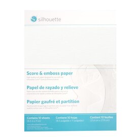 Silhouette Silhouette Score & Emboss papier groot voor Curio Silhouette Score & Emboss papier groot voor Curio