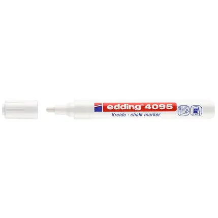 Edding Krijtmarker / Krijtstift wit 2-3 mm | Edding 4095