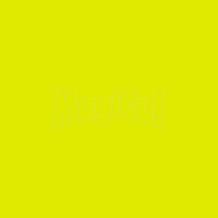 Magicut Glow  Fluor Yellow | Glow in the Dark flexfolie Fluor Geel