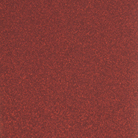 Glitterfolie Rood - Red