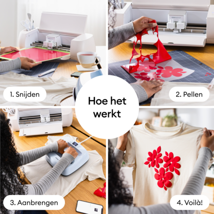 Cricut Puff Iron-on White 12 x 19 inch (30 x 48 cm) | 2011774 Cricut Cricut Puff Iron-on White 12 x 19 inch (30 x 48 cm) | 2011774