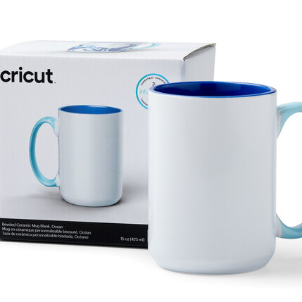 Cricut Cricut Mug Ocean/White (Cricut Mok) 425 ml - 1 stuk | 2009394
