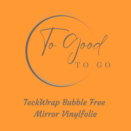 To Good To Go TeckWrap Bubble Free Mirror Chrome Adhesive Vinyl pakket A4