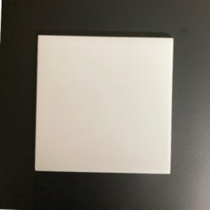 Blanco Tegel wit glanzend 10,8 x 10,8 cm (geschikt voor o.a. Sublimatie)