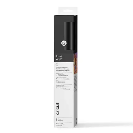 Cricut Cricut Smart Vinyl Permanent 33x640 cm 1 sheet (Black) |2011843