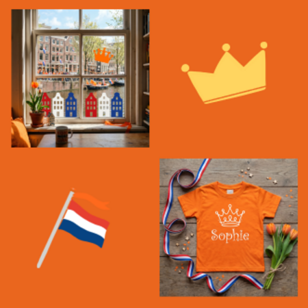 Foliepakketten voor Koningsdag