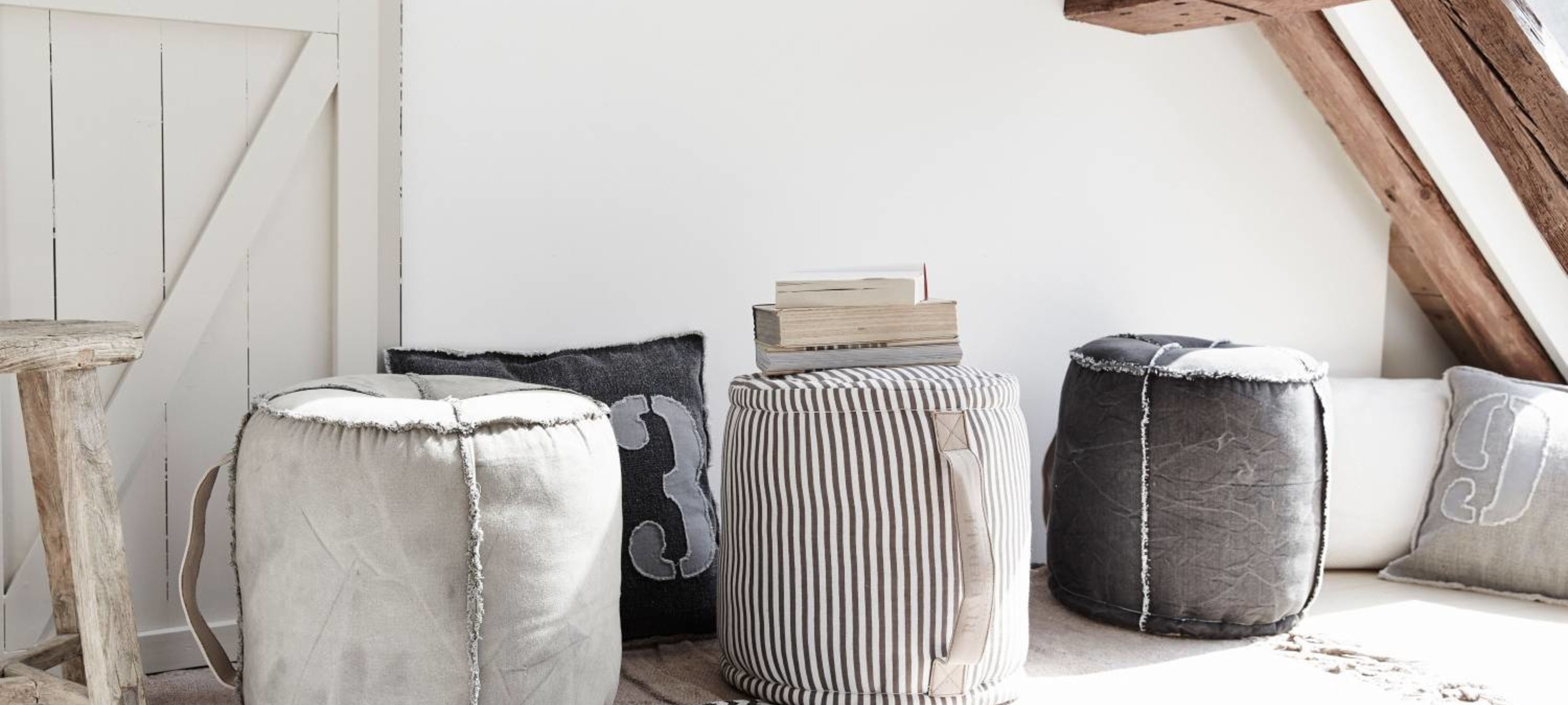 Een stoere Riverdale poef, een must in iedere jongensslaapkamer!