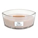 Woodwick Vanilla & Sea Salt Hearthwick Ellipse Candle Woodwick Vanilla & Sea Salt Hearthwick Ellipse Candle