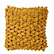 Haans Lifestyle Kussen Pebble geel 45x45cm Haans Lifestyle Kussen Pebble geel 45x45cm