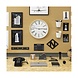 Newgate Mr Architect wandklok wit 41cm Newgate Mr Architect wandklok wit 41cm