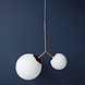 House Doctor Hanglamp Twice wit 47cm House Doctor Hanglamp Twice wit 47cm
