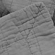 By Nord Bedsprei Magnhild Coal 280x280cm By Nord Bedsprei Magnhild Coal 280x280cm