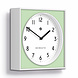 Newgate Burger & Chips wandklok mint 29cm Newgate Burger & Chips wandklok mint 29cm