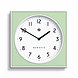 Newgate Burger & Chips wandklok mint 29cm Newgate Burger & Chips wandklok mint 29cm