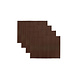House Doctor Placemat Bamb donkerbruin - 4 stuks House Doctor Placemat Bamb donkerbruin - 4 stuks