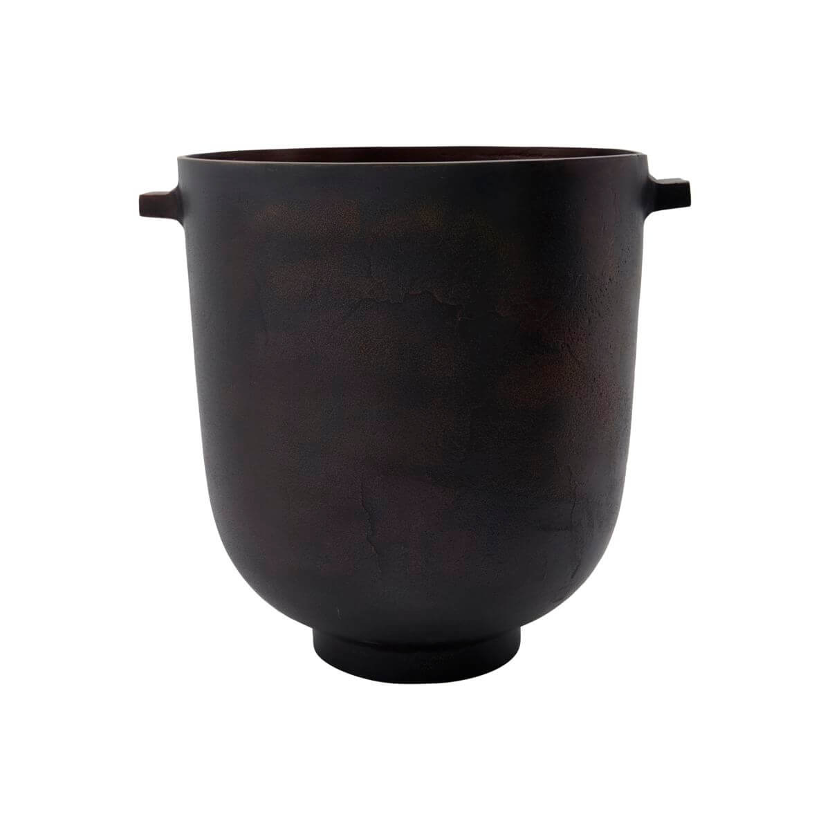 House Doctor Pot Foem Ruw gebronsd 28cm