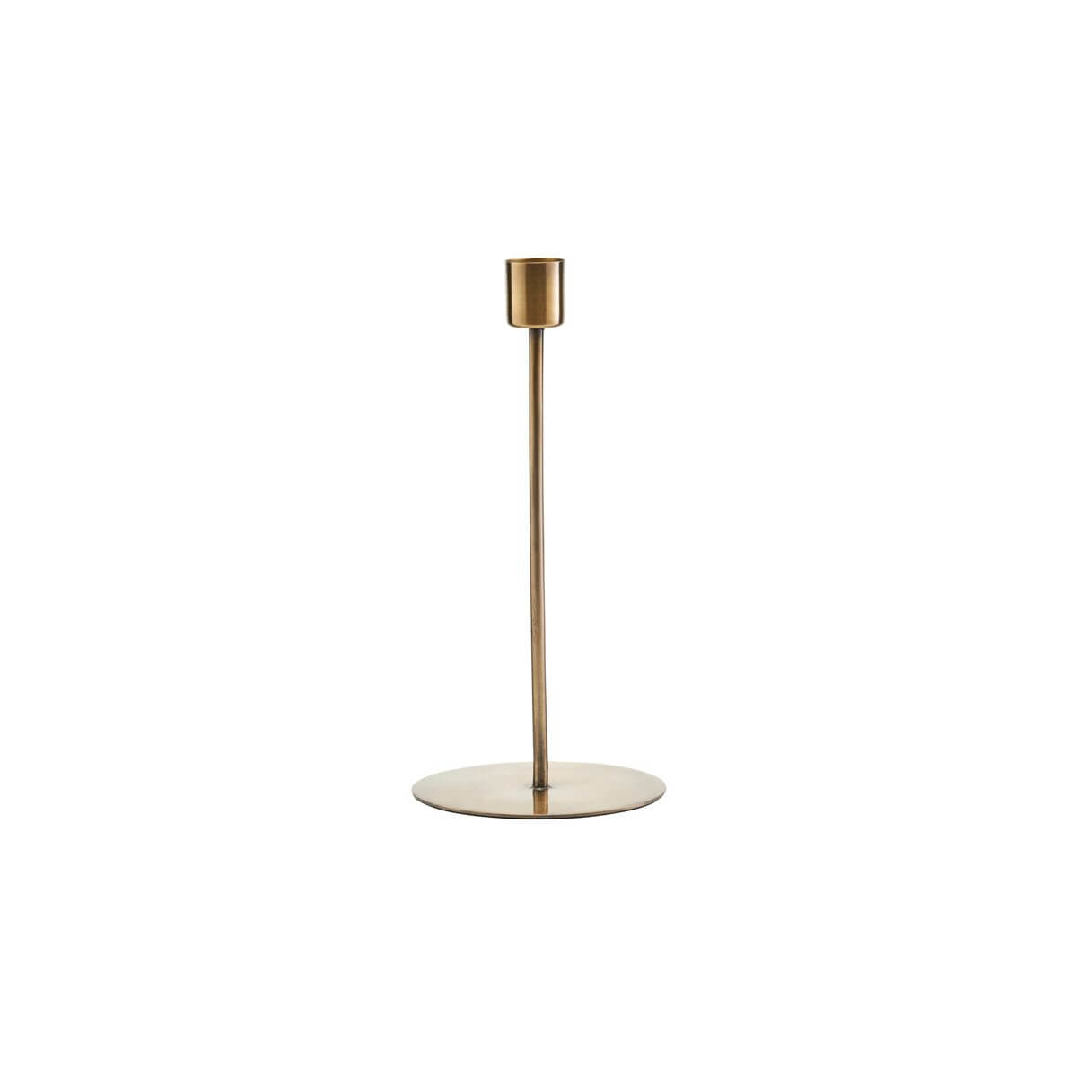 House Doctor - Anit Candle Holder - Brass Finish (SP0854)