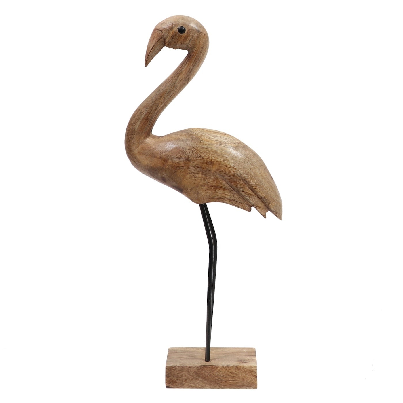 Lolaa Houten Flamingo ornament 40cm
