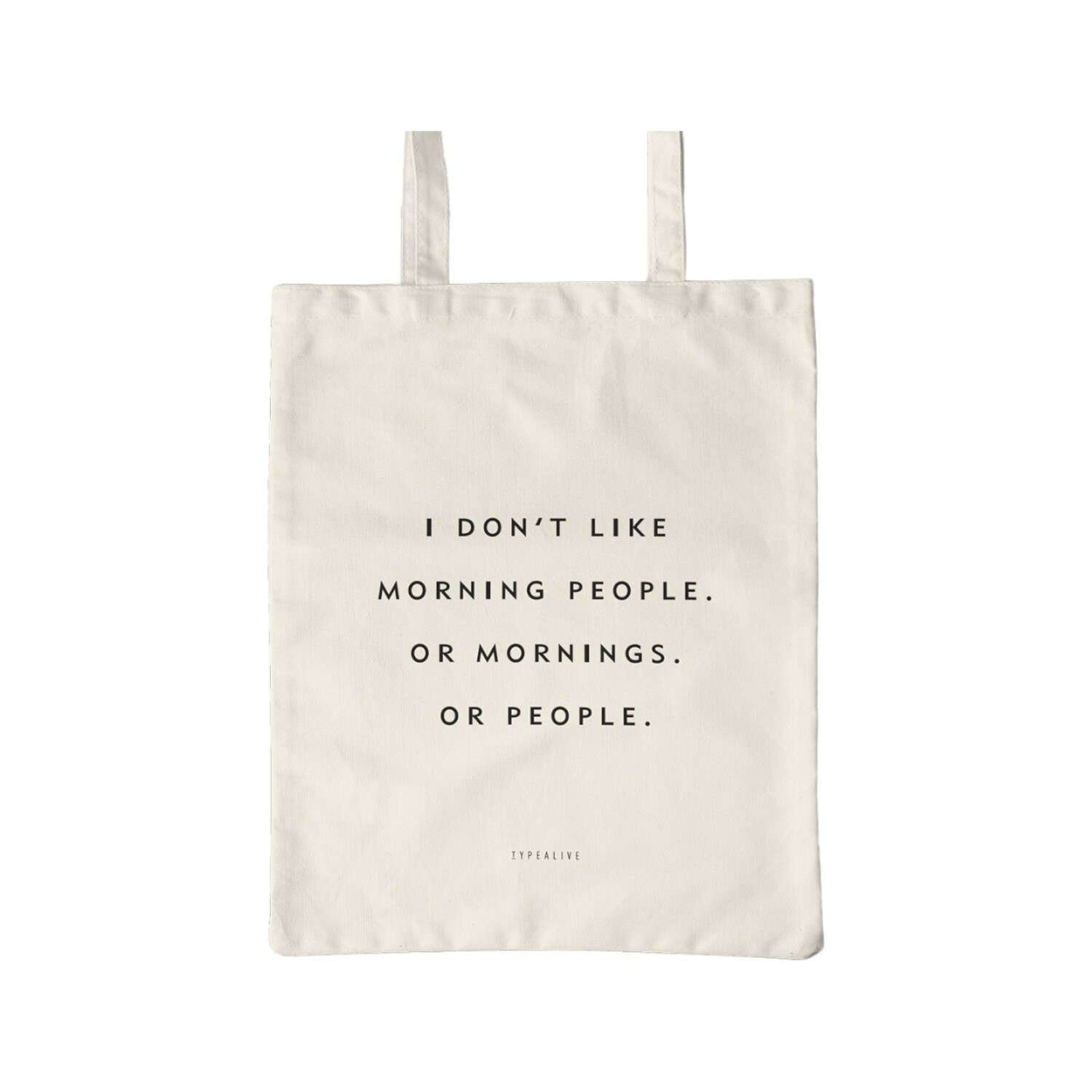 Katoenen tas naturel clearance