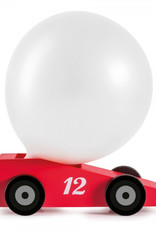Donkey Products BALLOON RACER - ROADSTER CAR - RED